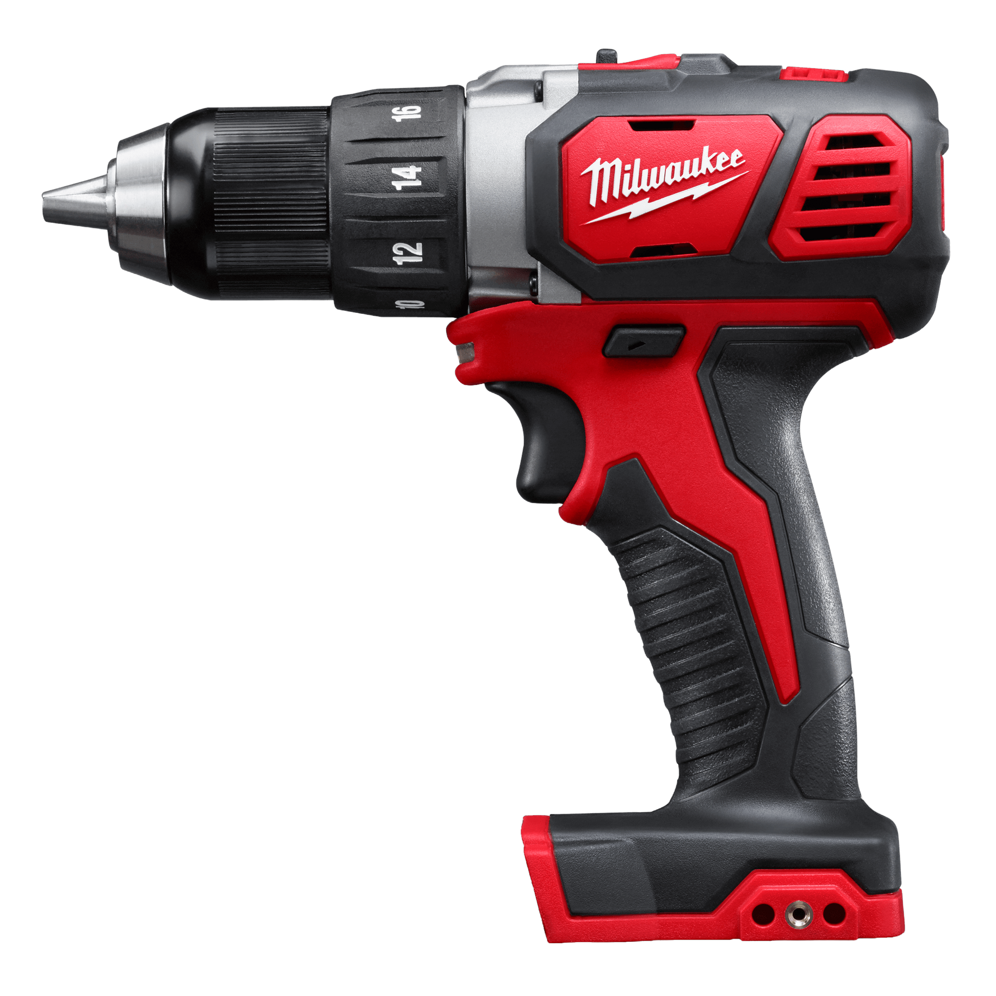 Cordless red and black drill driver with adjustable torque settings and ergonomic grip for home improvement tasks