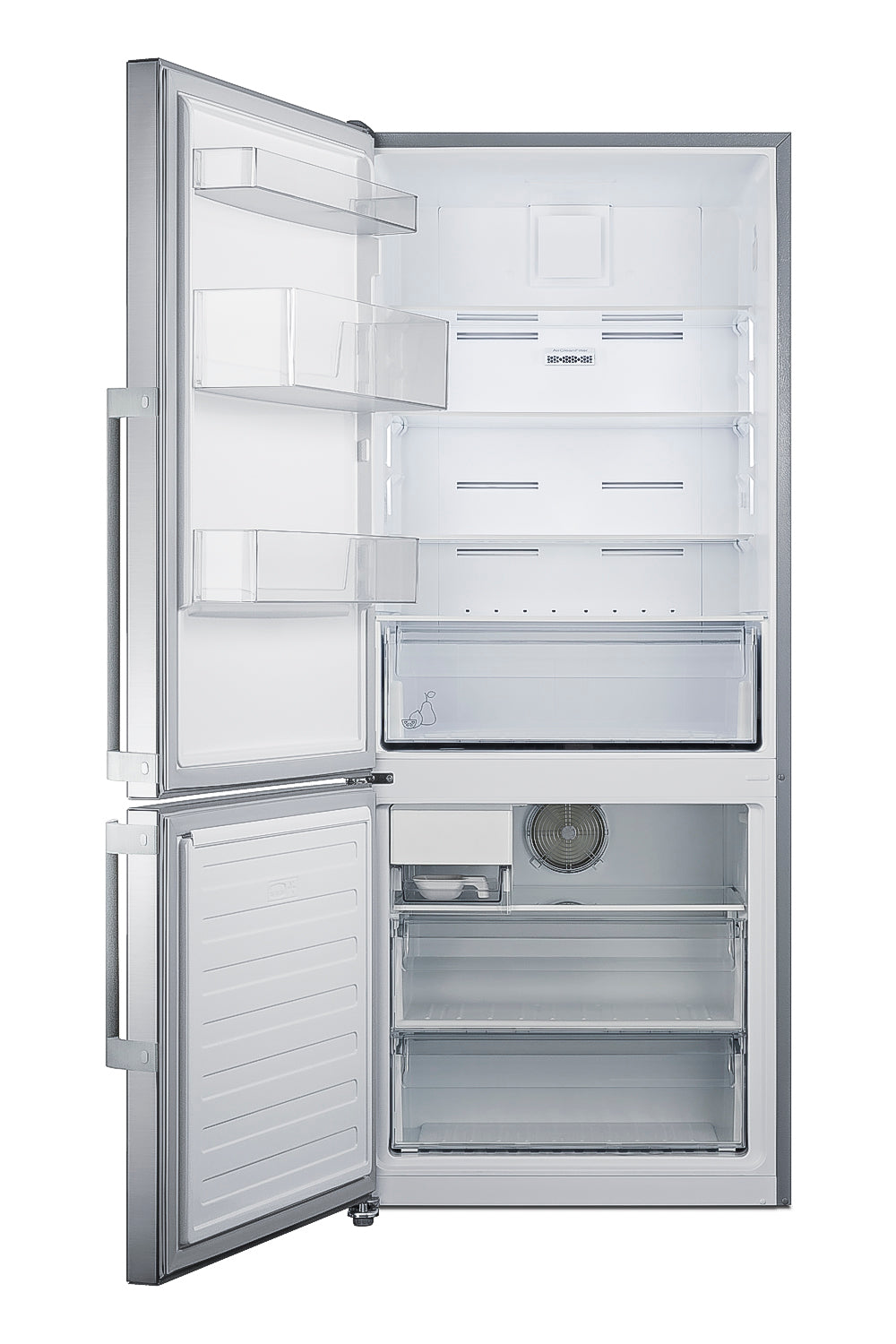 28" Wide Bottom Freezer Refrigerator