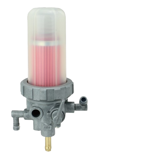 Fuel filter assembly with translucent top and metal fittings for John Deere parts and lubricants under $100 collection