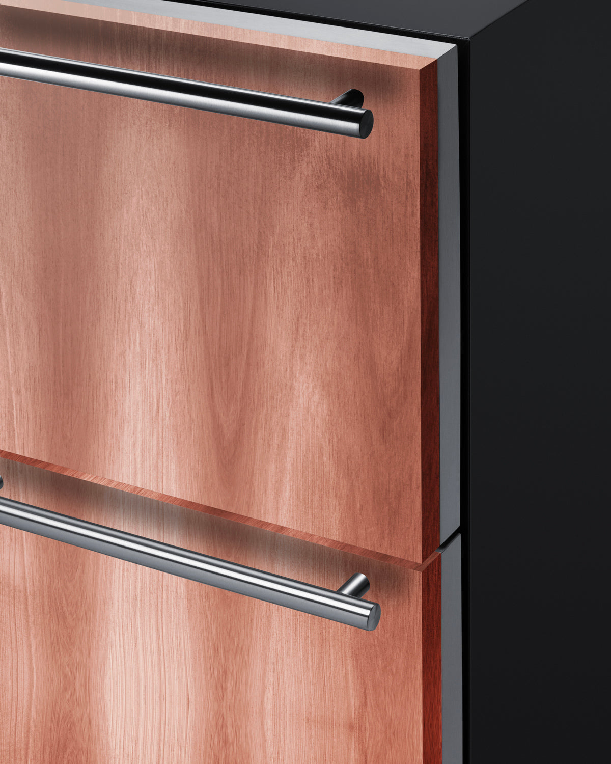 36" Wide Combination Wine Cellar & 2-Drawer Refrigerator , ADA Compliant (Panel Not Included)