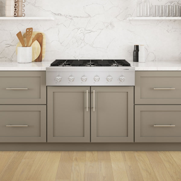 800 Series, Gas Rangetop, 36 ", Stainless steel