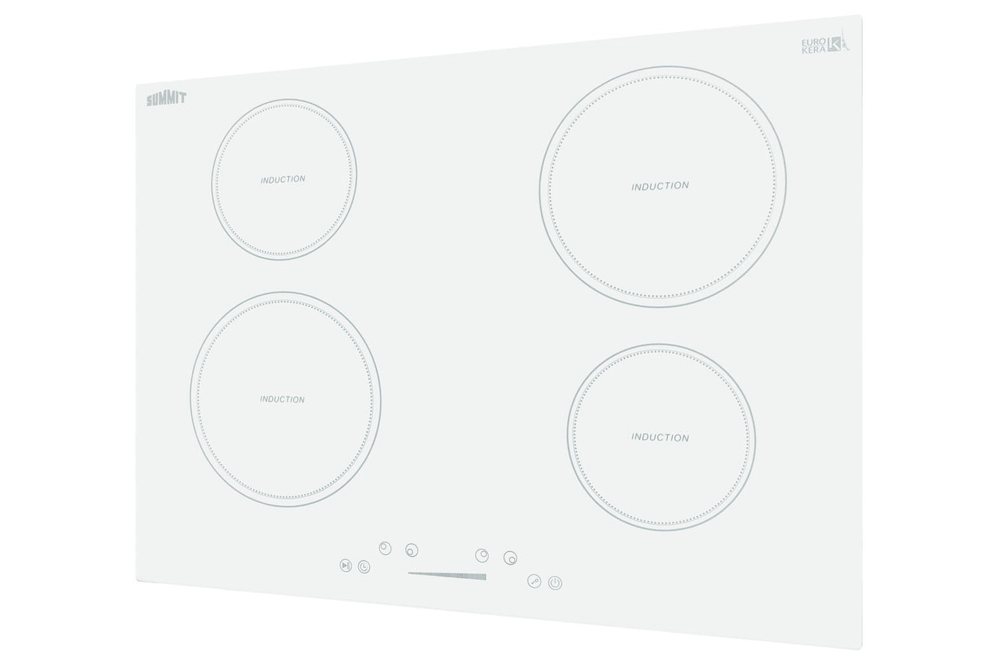 30" Wide 208-240V 4-Zone Induction Cooktop