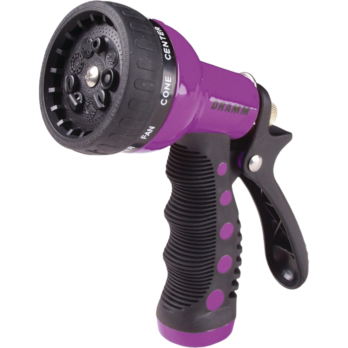 Heavy-duty metal watering nozzle with nine spray patterns for lawn and garden under $50 collection