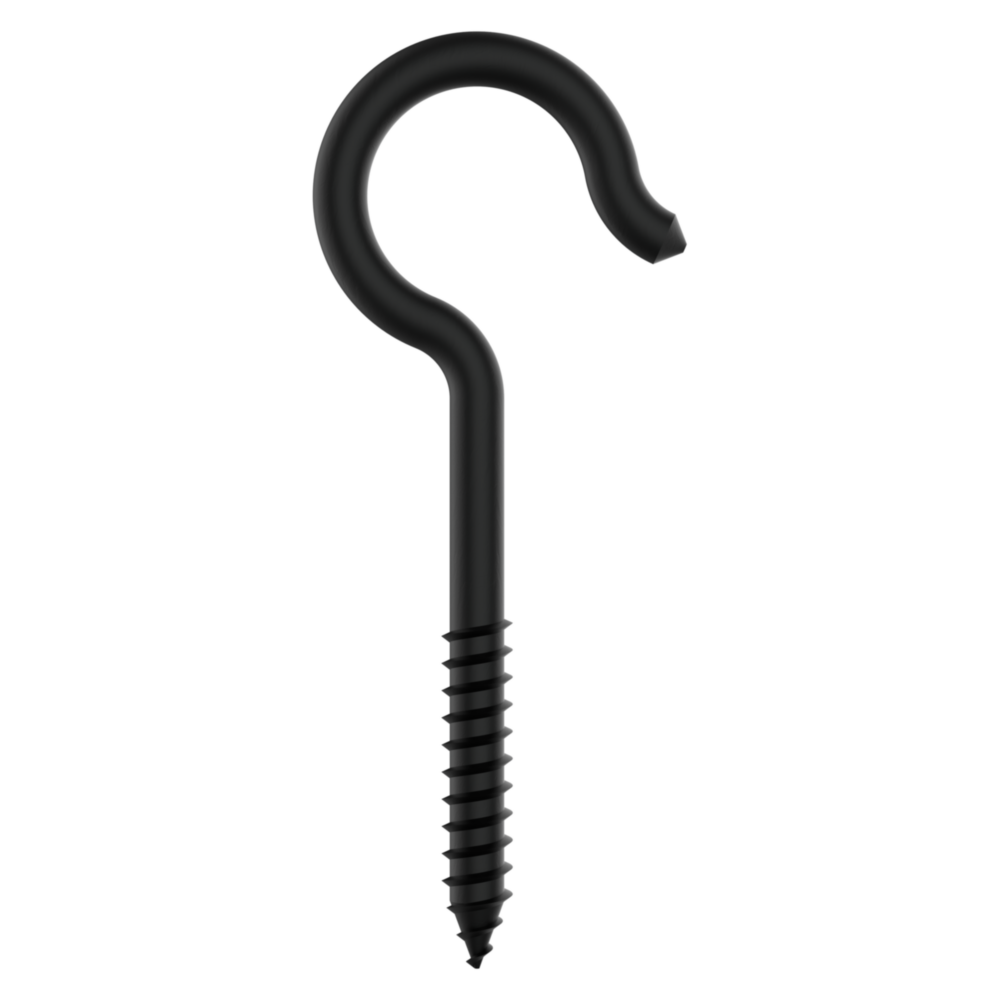 Storm shine finish screw-in ceiling hook for hanging in storage, garage, and home improvement projects under $50 collection