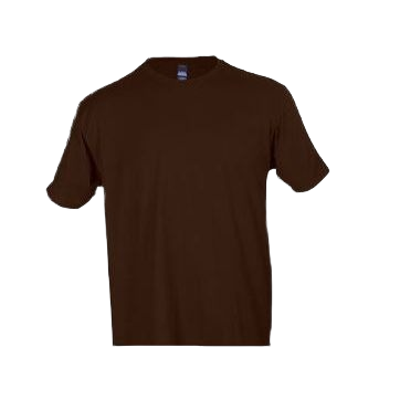 Tultex Brown Unisex Fine Jersey Shirt XXL – Soft & Durable