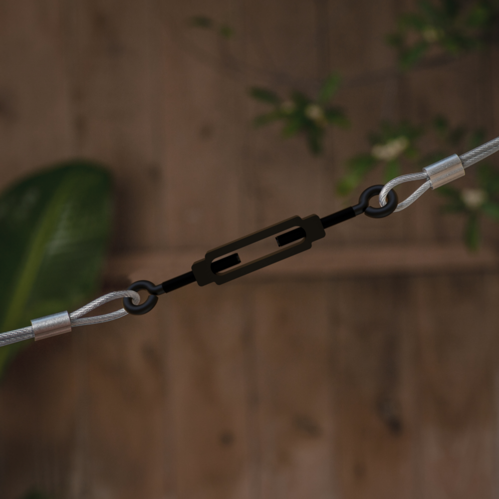 Steel eye-to-eye turnbuckle tensioning cables and ropes in hardware, hooks & eyes, fasteners, and home improvement tools under $50 collection