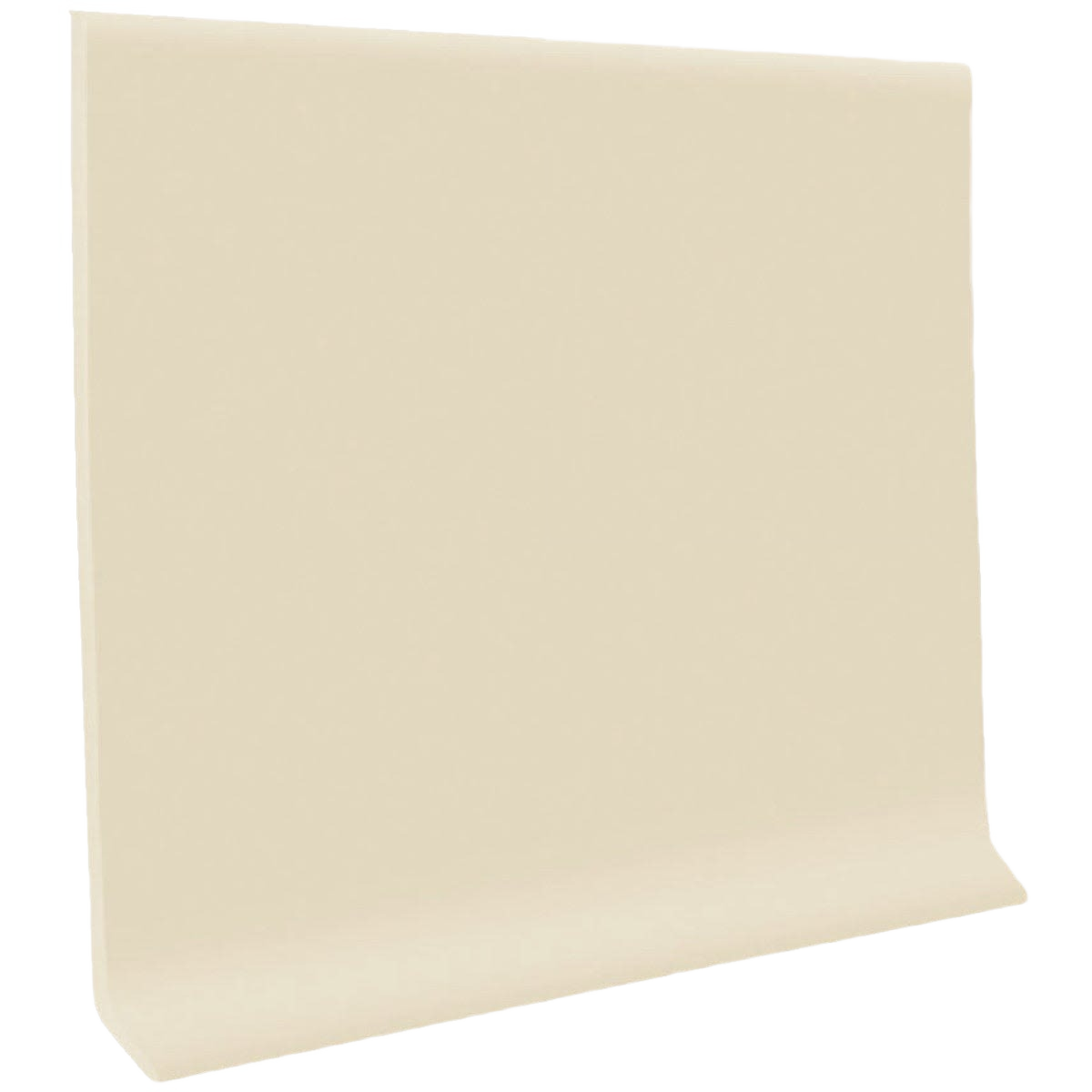Almond-colored self-adhesive vinyl wall cove base for flooring and tile projects under $50 collection