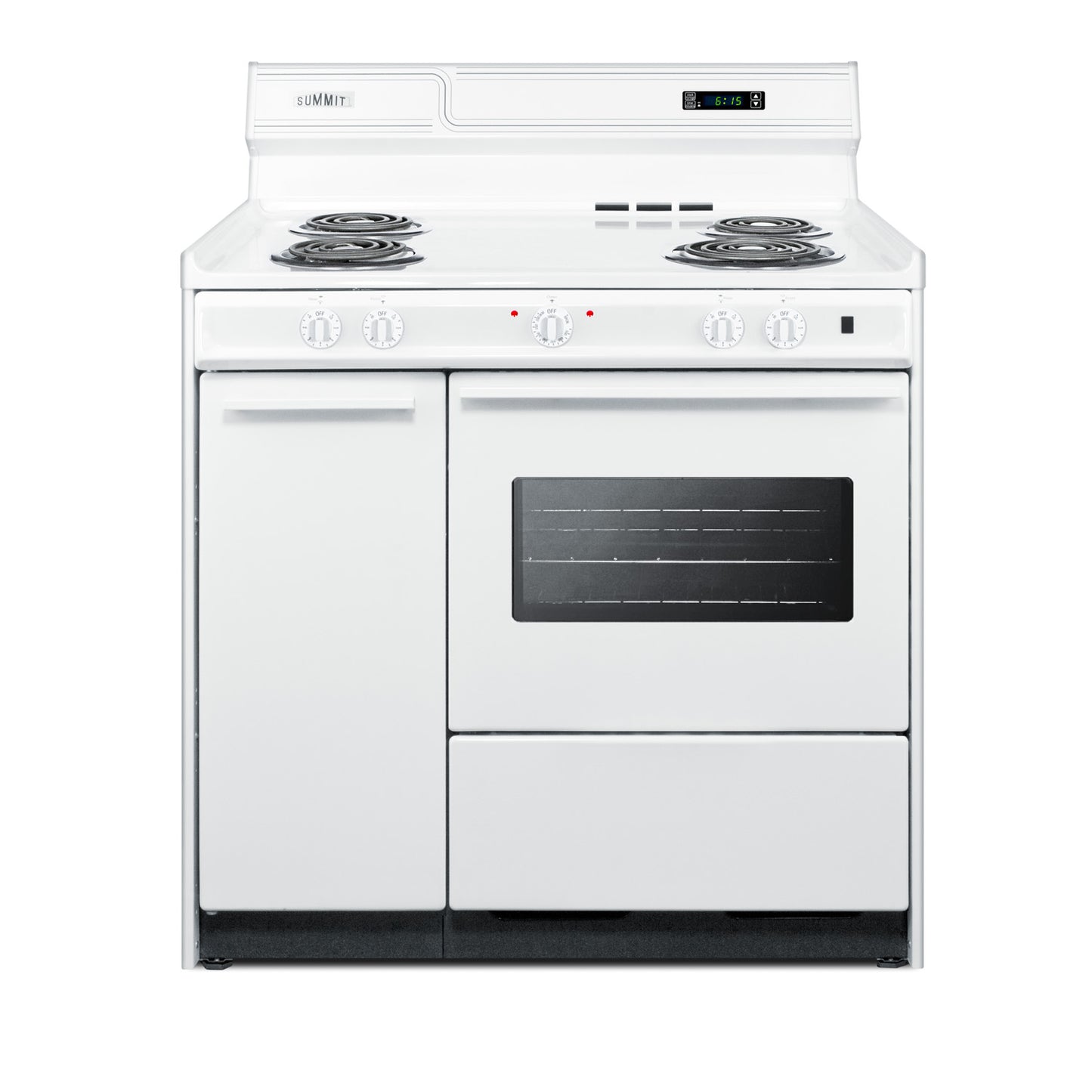 36" Wide Electric Coil Top Range