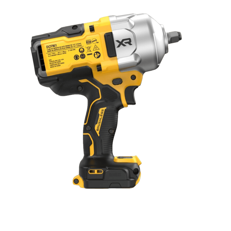 Cordless impact wrench with brushless motor and ergonomic grip for efficient home improvement tasks