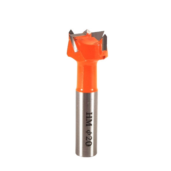Left-hand hinge boring bit with carbide cutters for precision drilling in tool accessories and drill bits collections under $50