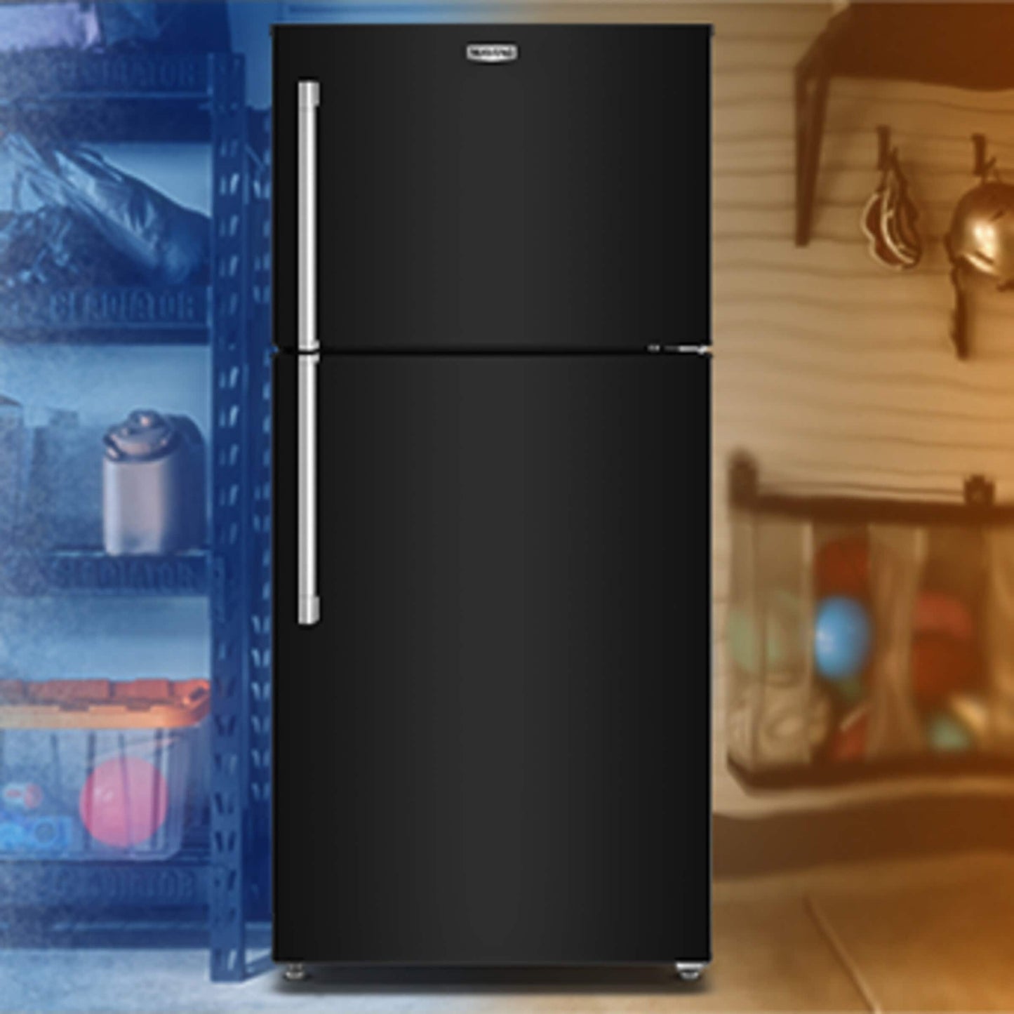 30-Inch Wide Top-Freezer Refrigerator with Garage Mode—19 Cu. Ft.