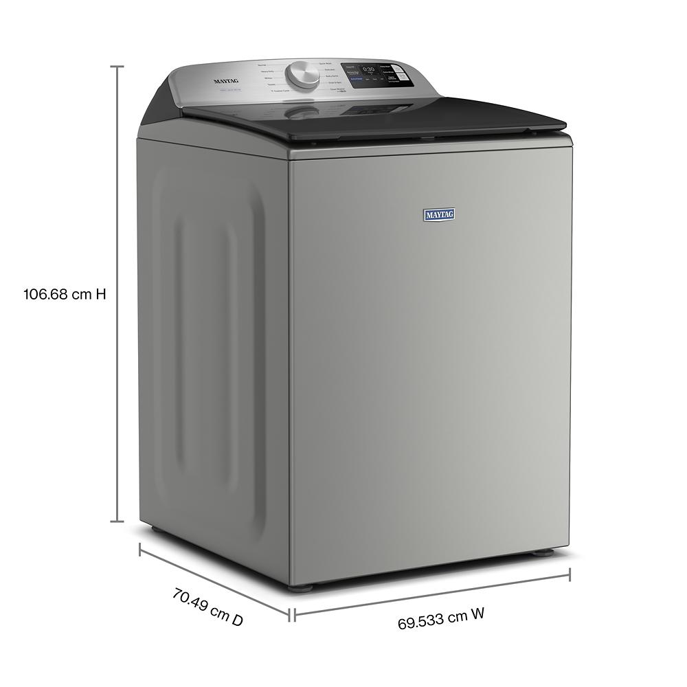 5.3 Cu. Ft. Top Load Impeller Washer with Extra Power and Smart Appliance