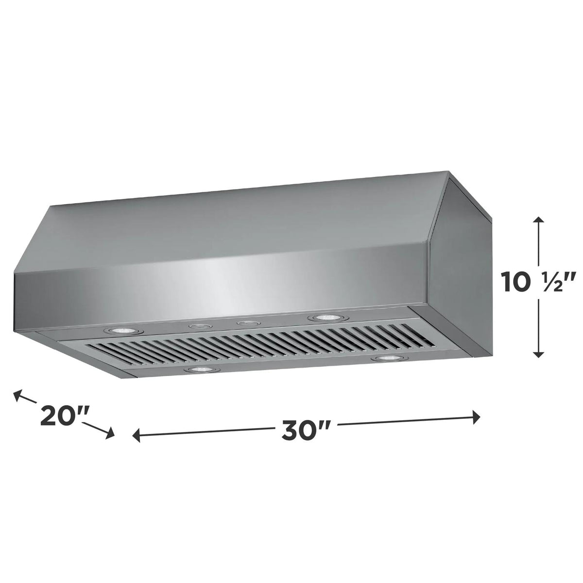 30" Under Cabinet Range Hood