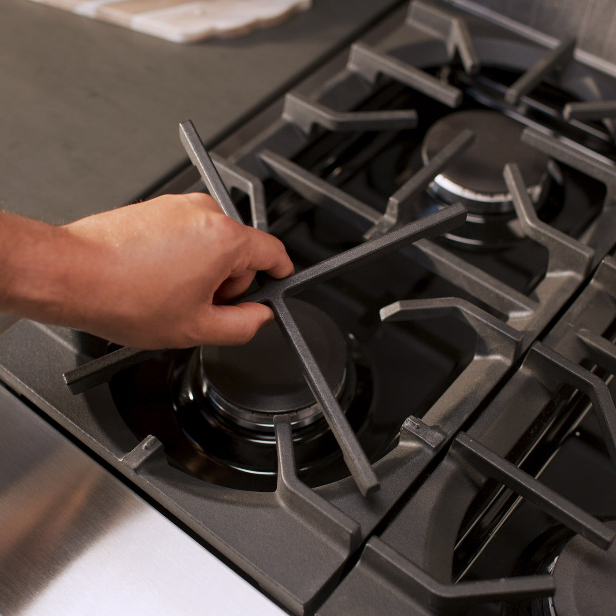 KitchenAid® 36-Inch 6 Burner Commercial-Style Gas Range with No Preheat Air Fry Mode