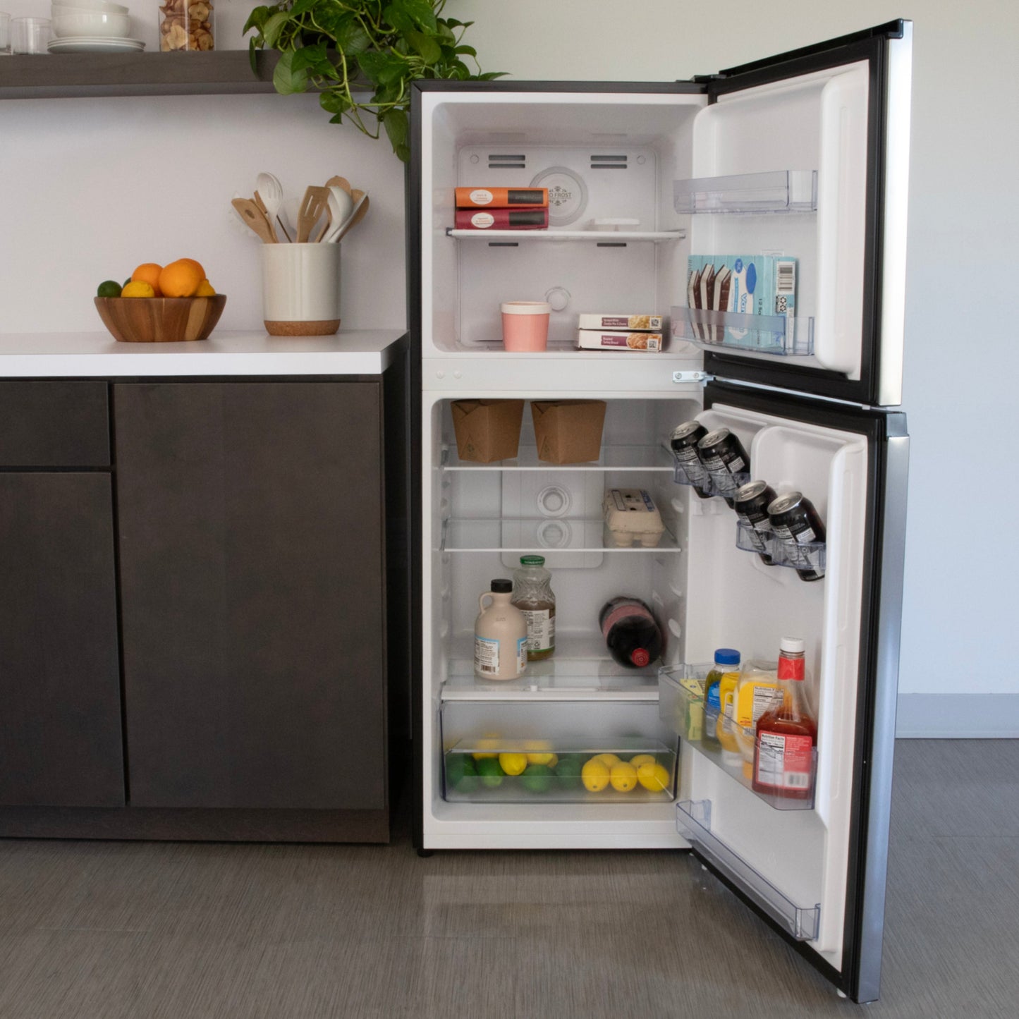 Avanti 7.0 cu. ft. Apartment Size Refrigerator - Stainless Steel
