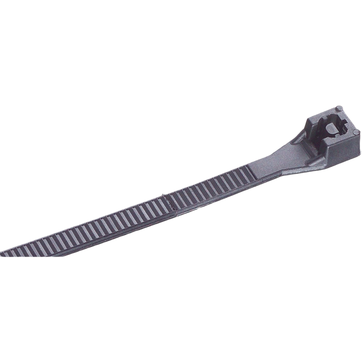 Black ultra violet cable tie designed for electrical use with screw mount compatibility in under $50 home improvement tools collection