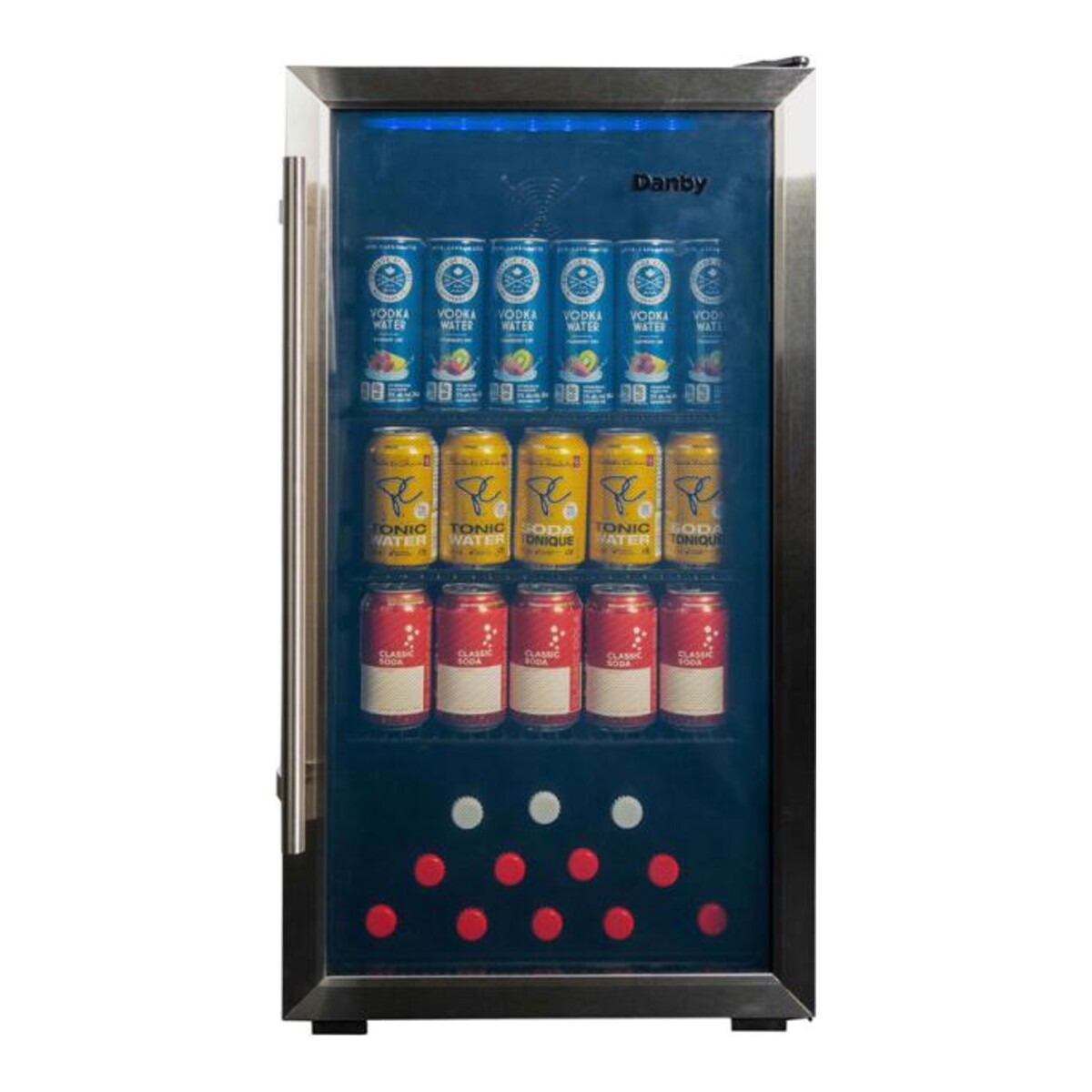 Danby 3.1 cu. ft. Free-Standing Beverage Center in Stainless Steel - DBC117A2BSSDD-6