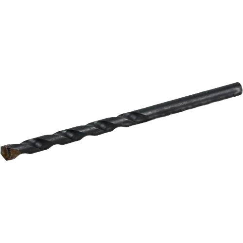 3/16-inch black carbide-tipped drill bit for precision pilot holes in masonry, part of drill bits and tool accessories collections
