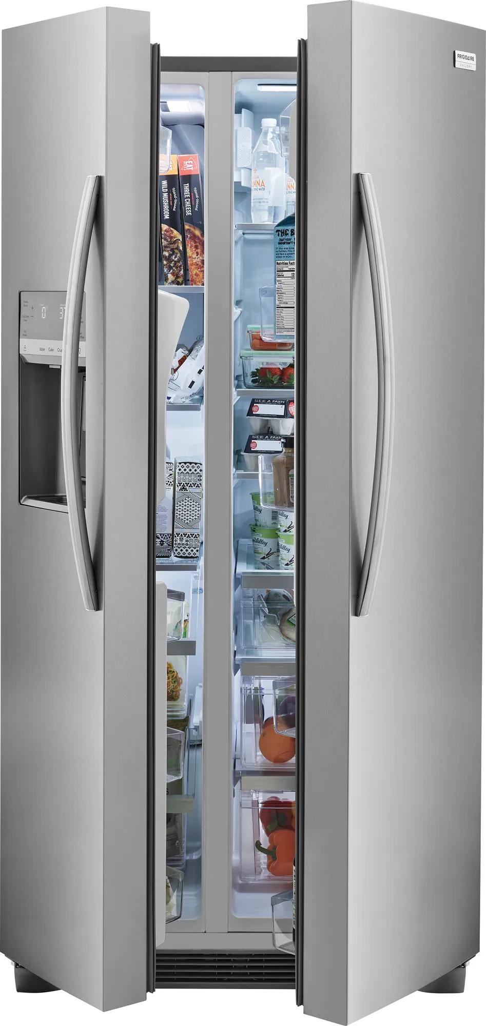 22 Cu. Ft. 33" Standard Depth Side by Side Refrigerator
