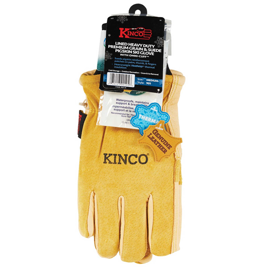 Medium suede pigskin work gloves with premium leather and knit wrist for safety and home improvement tasks under $50 collections
