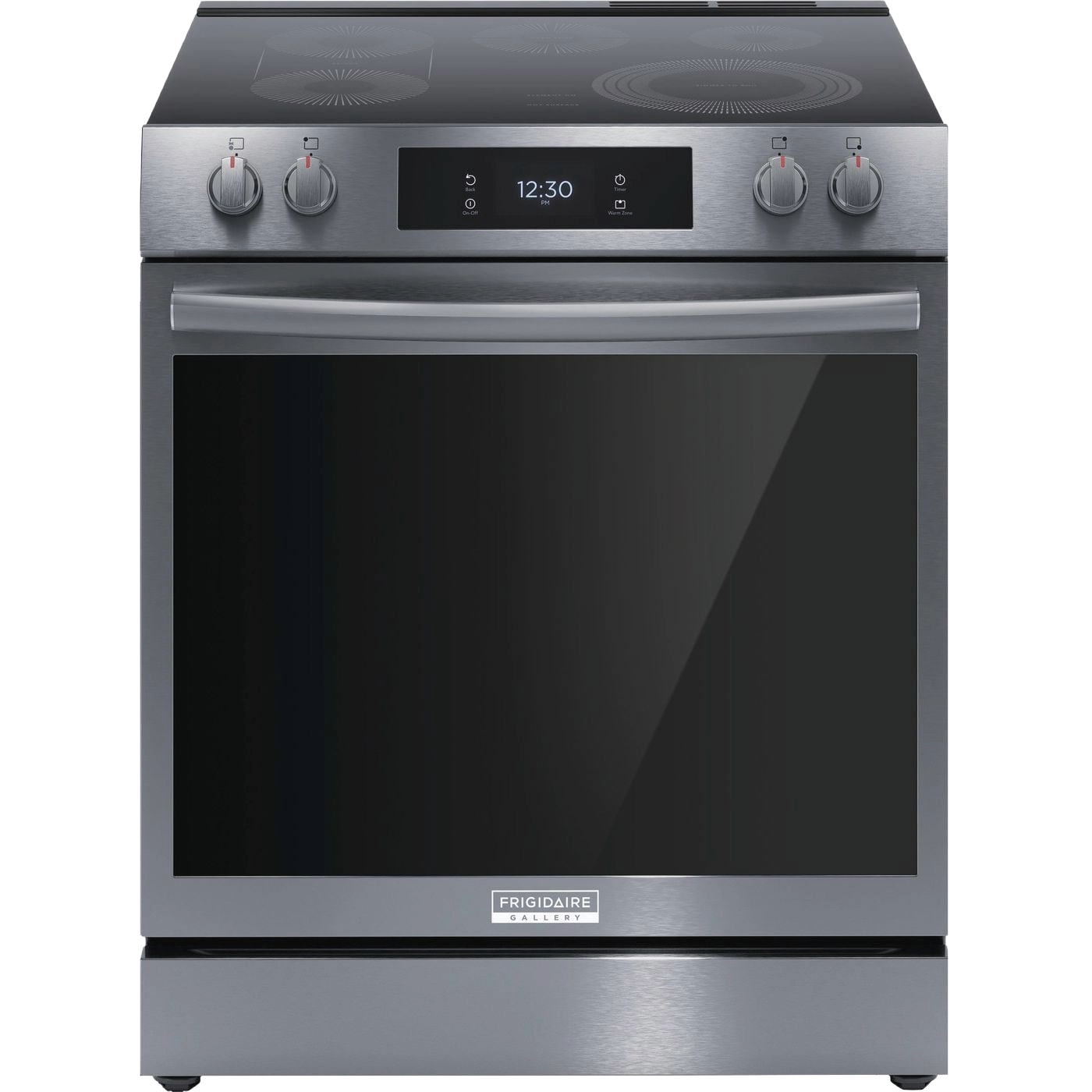 30" Front Control Electric Range with Total Convection