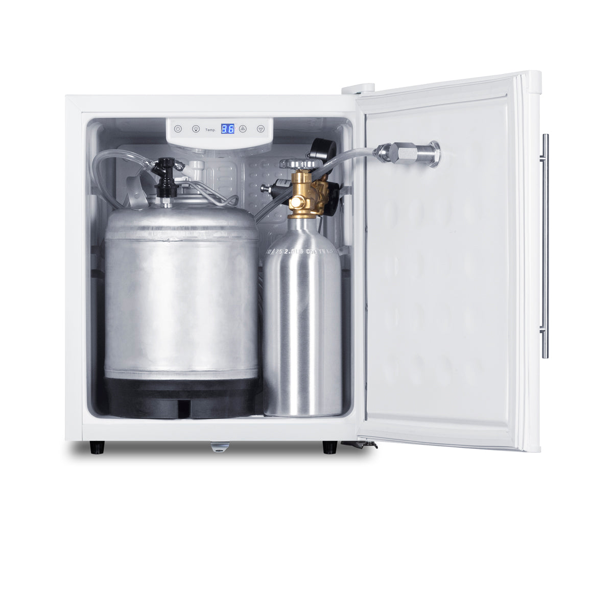 17" Wide Tabletop Front Tap Beer Kegerator