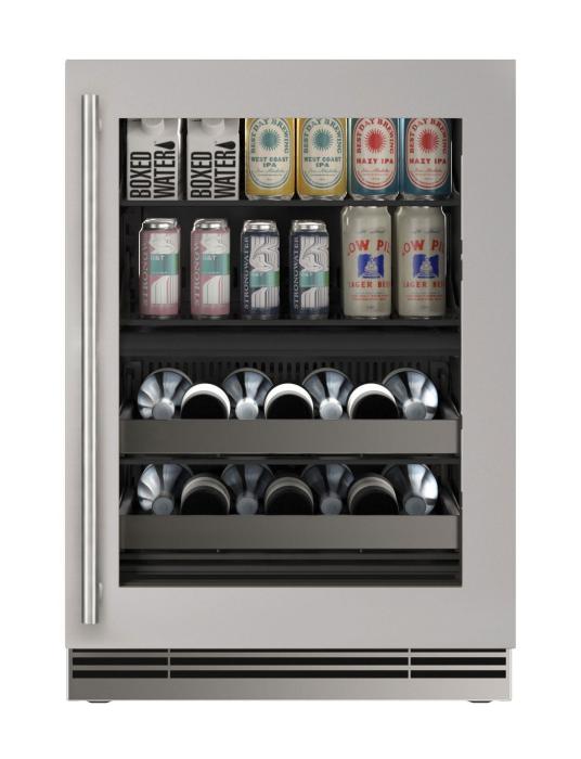 24" Dual-Zone Beverage Center