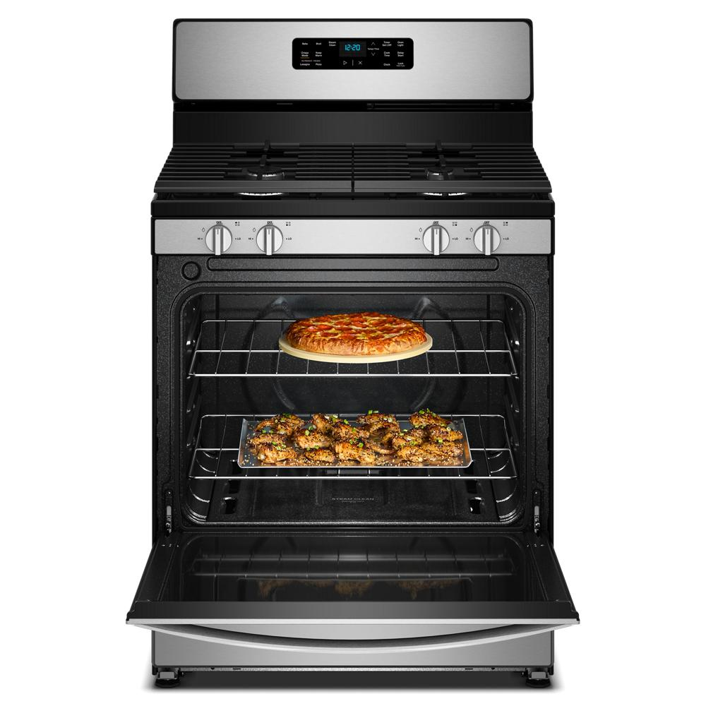 30-inch Gas Range with Crispy Mode and Dishwasher Safe Grates