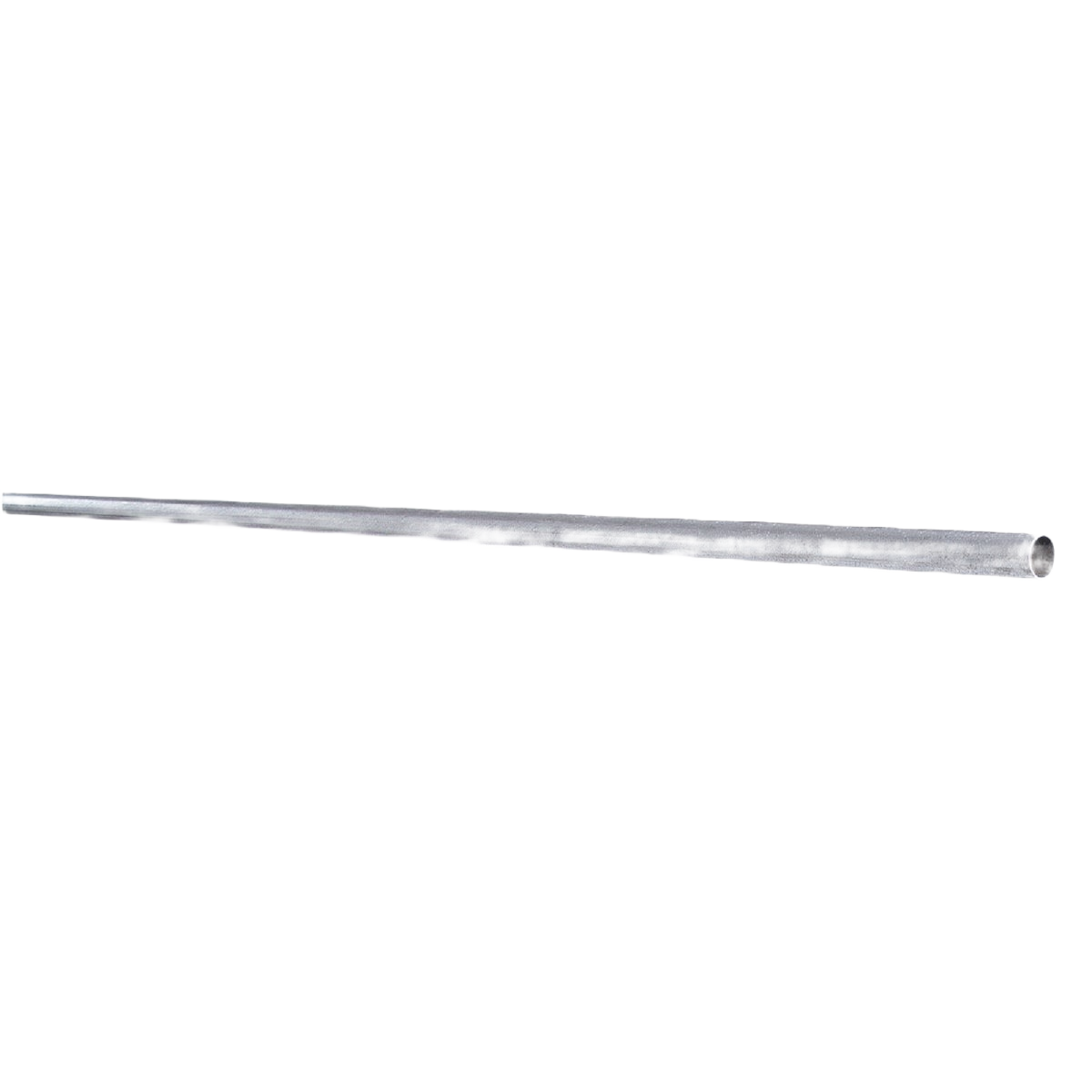 10-foot electrical metal tubing in galvanized steel with smooth interior for easy wire installation in electrical projects