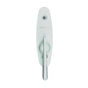 White thumb latch in Tribeca style for gliding patio doors in Doors & Windows and Window & Door Accessories collections under $50