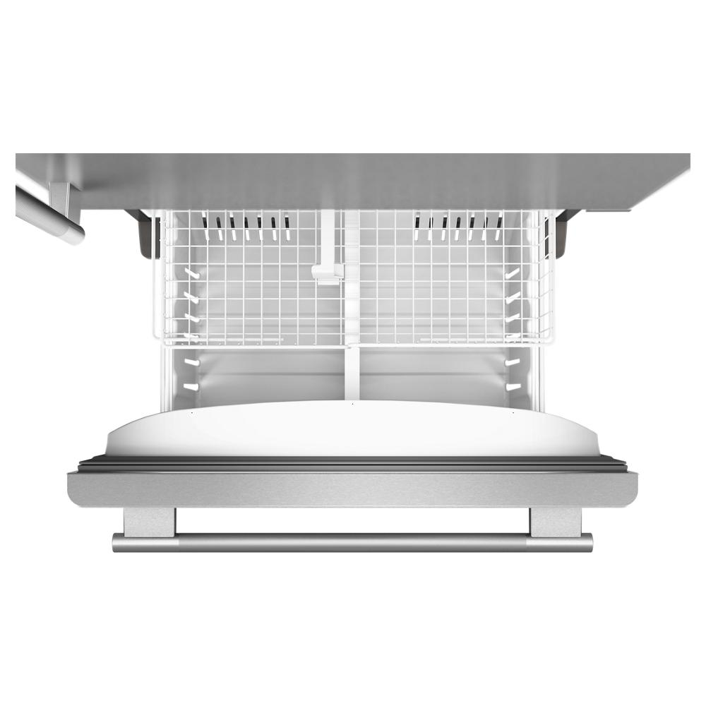 22 Cu. Ft. 33-Inch Standard-Depth Bottom Mount Refrigerator with Left Door Swing