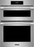 Stainless steel electric wall oven and microwave combination with digital control from Kitchen & Kitchenware collection