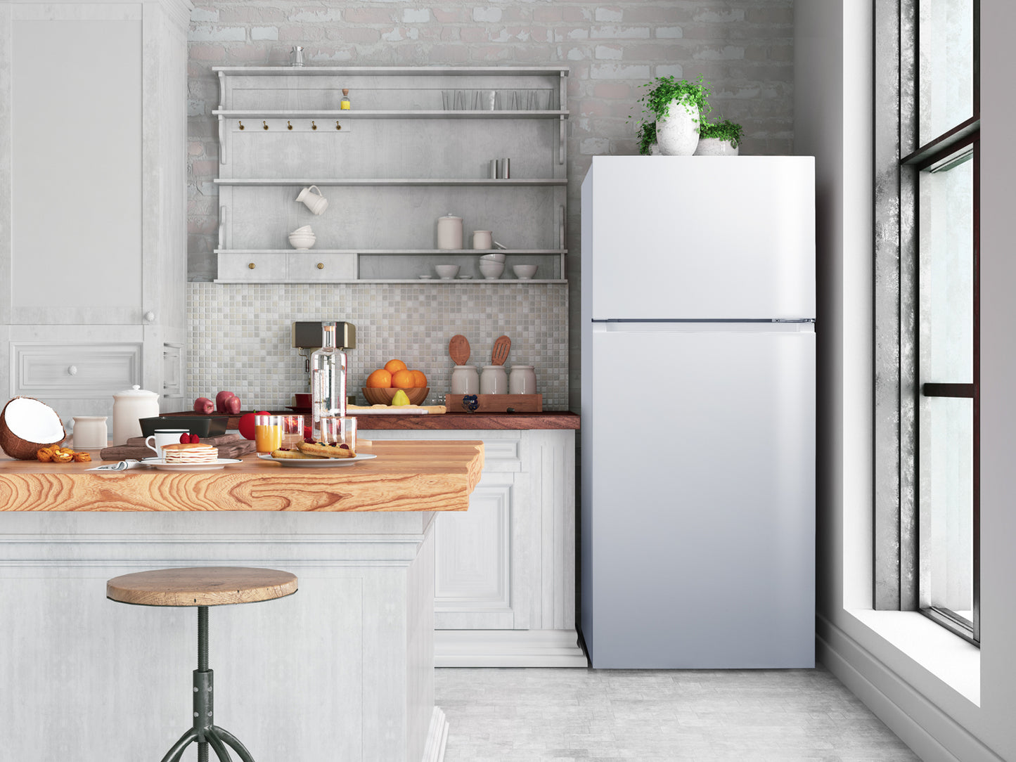 30" Wide Top Mount Refrigerator-Freezer