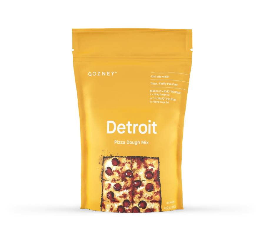 Gozney Detroit Pizza Dough Mix – Perfect for Homemade Pizza
