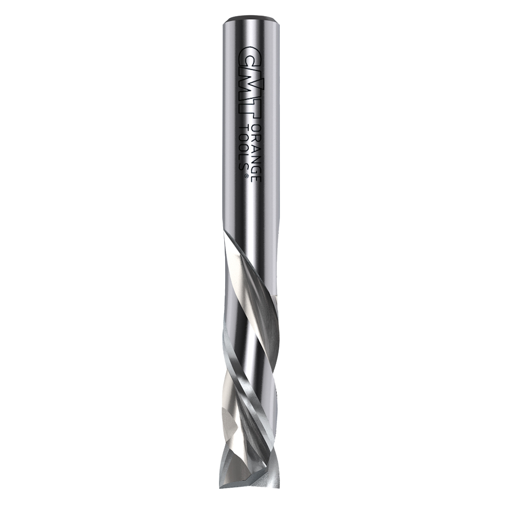 CMT Orange Tools 1/4”X7/8”X2-1/2” S=1/4” Solid Carbide Up&Downcut Bit