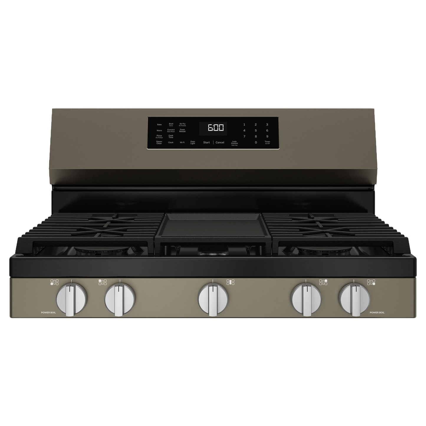 GE® 30" Free-Standing Gas Convection Range with No Preheat Air Fry and EasyWash™ Oven Tray