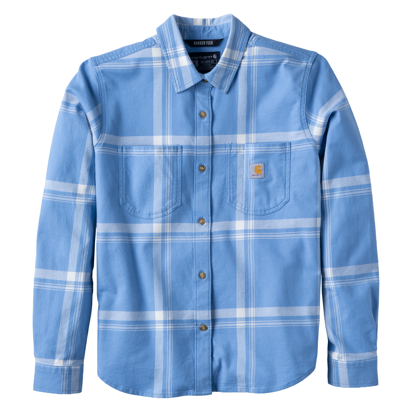 Carhartt Women's Hamilton Relaxed Long Sleeve Plaid Shirt