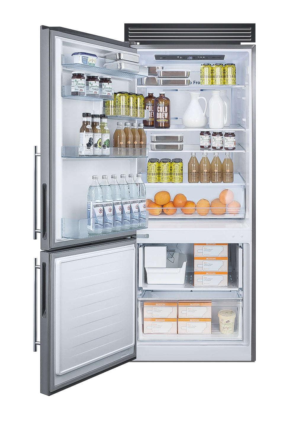 28" Wide Bottom Freezer Refrigerator