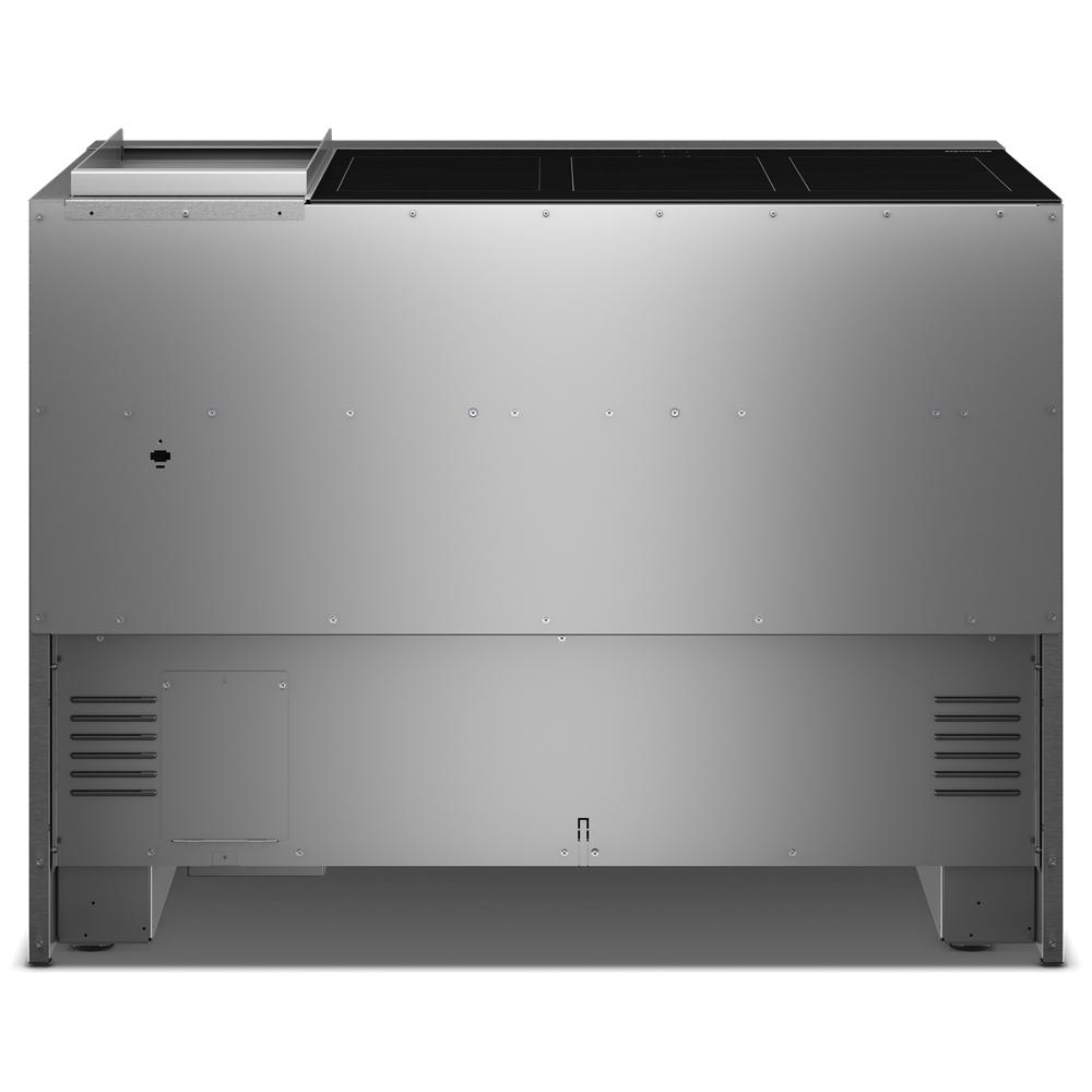 48-Inch 6-Element Induction Freestanding Commercial-Style Range with Griddle
