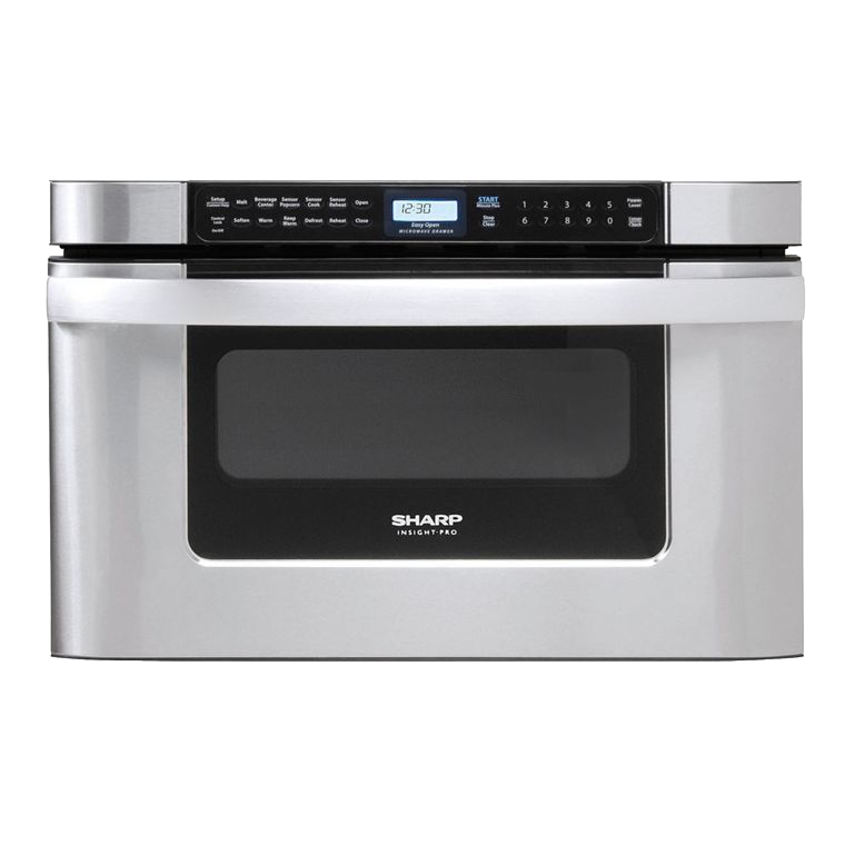 24" / 1.2 CF Microwave Drawer, Easy Open