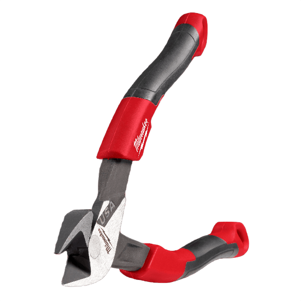 6-inch diagonal cutting pliers with ergonomic red and black grip designed for precision cutting in home improvement projects