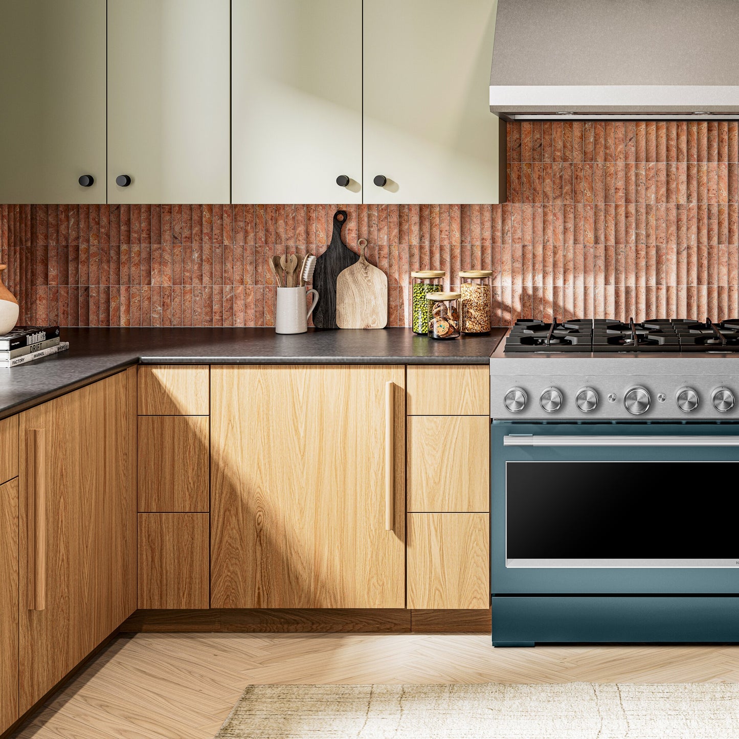 36-Inch 6 Burner Commercial-Style Dual Fuel Range with No Preheat Air Fry Mode