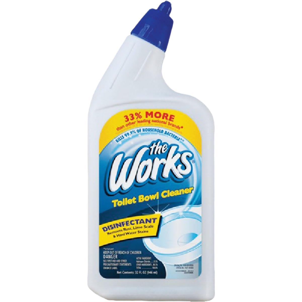 32 oz. heavy-duty acid-based toilet bowl cleaner for rust, lime scale, and hard water stains in cleaning supplies collection