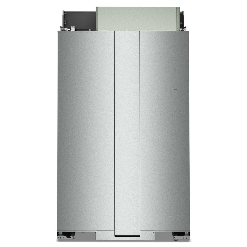 29.4 Cu. Ft. 48-Inch Built-In Side-by-Side Refrigerator with Signature Platinum Interior in Black Ore