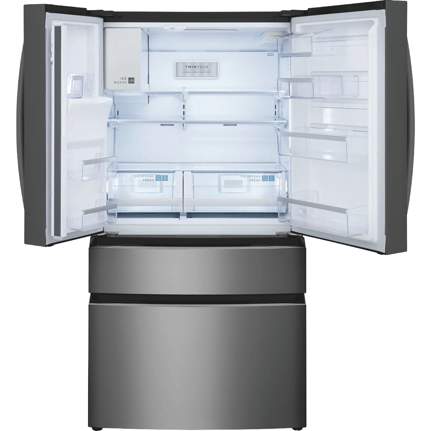 22 Cu. Ft. Counter-Depth 4-Door French Door Refrigerator