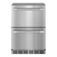 Freedom®, Under Counter Double Drawer Refrigerator, 24_IN, Stainless Steel