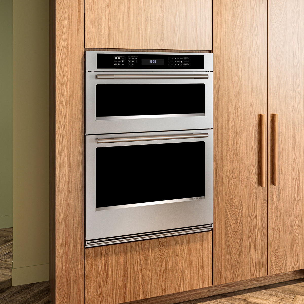 30-inch Electric Combo Wall Oven with No Preheat Air Fry Mode - PrintShield™ Finish