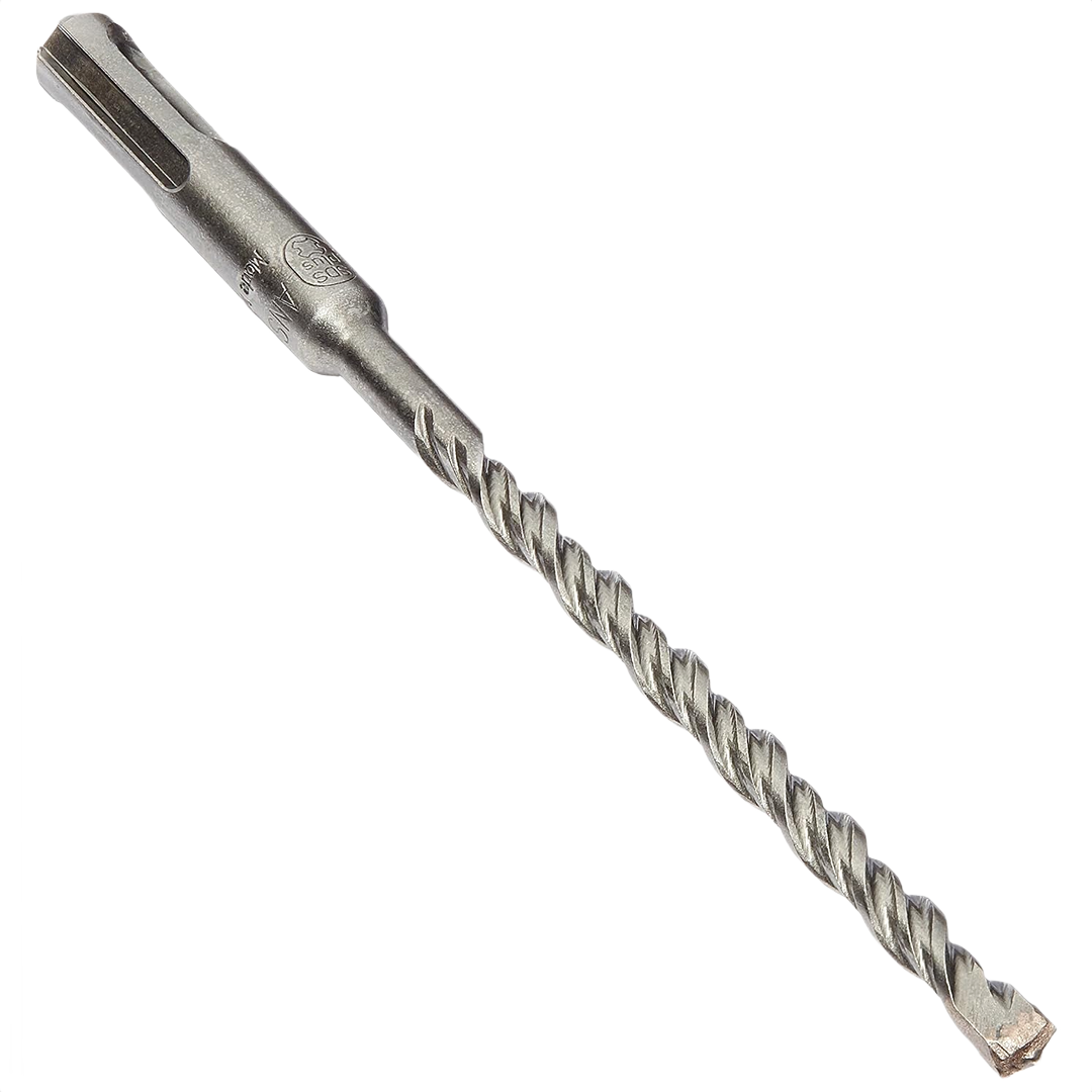 Carbide-tipped SDS-plus rotary hammer bit designed for heavy-duty drilling in tool accessories and power tools collections
