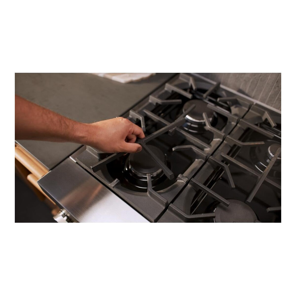 KitchenAid® 36-Inch 6 Burner Commercial-Style Gas Range with No Preheat Air Fry Mode