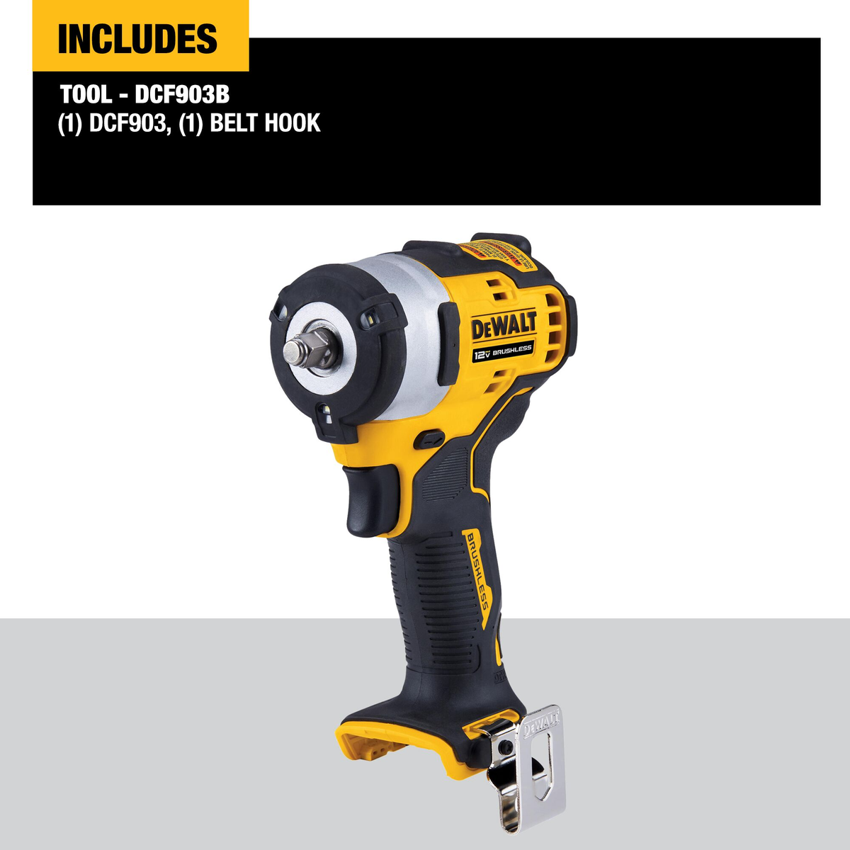 DEWALT XTREME 12V MAX* Brushless 3/8" Cordless Impact Wrench (Tool Only)